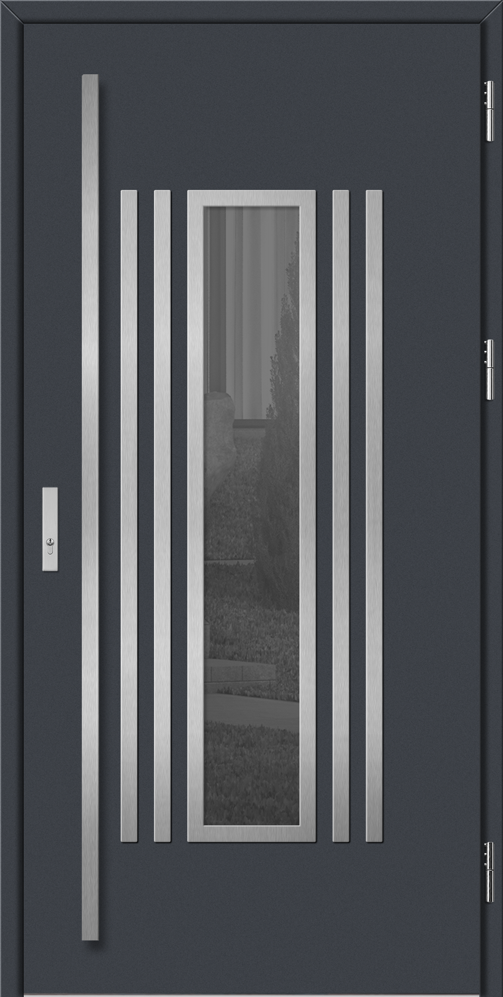 Drzwi zew. stalowe ERKADO - Utreht 2