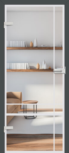 Drzwi wew. szklane Erkado GRAF 34