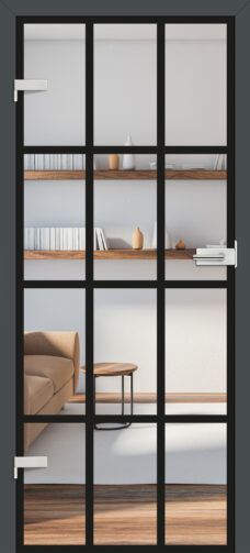 Drzwi wew. szklane Erkado GRAF 36