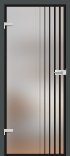 Drzwi wew. szklane Erkado GRAF 41