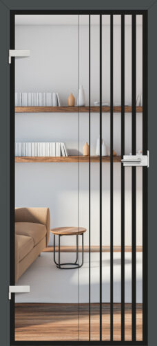 Drzwi wew. szklane Erkado GRAF 42 lak.