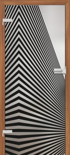 Drzwi wew. szklane Erkado GRAF 1 lak.