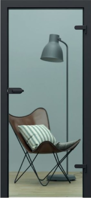 Drzwi wew. PORTA GLASS przezroczyste