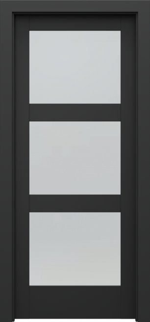 Drzwi wew. PORTA VERTE HOME N3 CZARNY