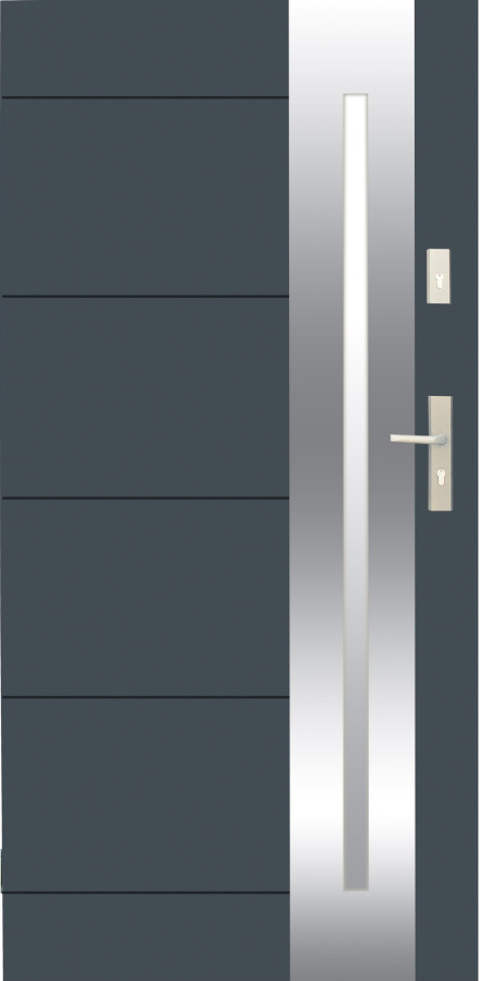 Drzwi zew. stalowe WIKĘD - WZÓR 26 SZYBKA REALIZACJA [WARIANT 2]