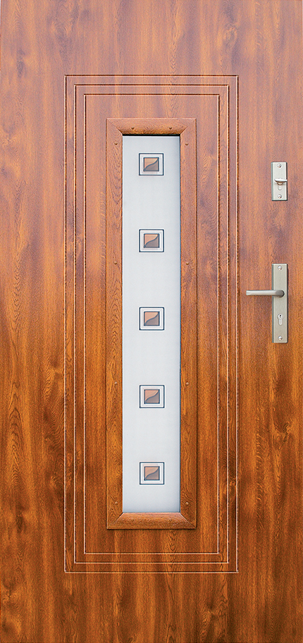 Drzwi zew. stalowe WIKĘD - WZÓR 6