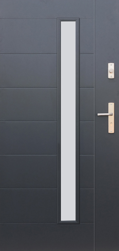 Drzwi zew. stalowe WIKĘD - WZÓR 42 SZYBKA REALIZACJA [WARIANT 1]