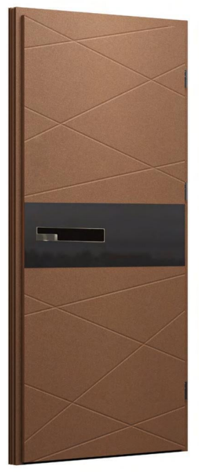 Drzwi zew. stalowe WIKĘD GLASS FRONT GF06