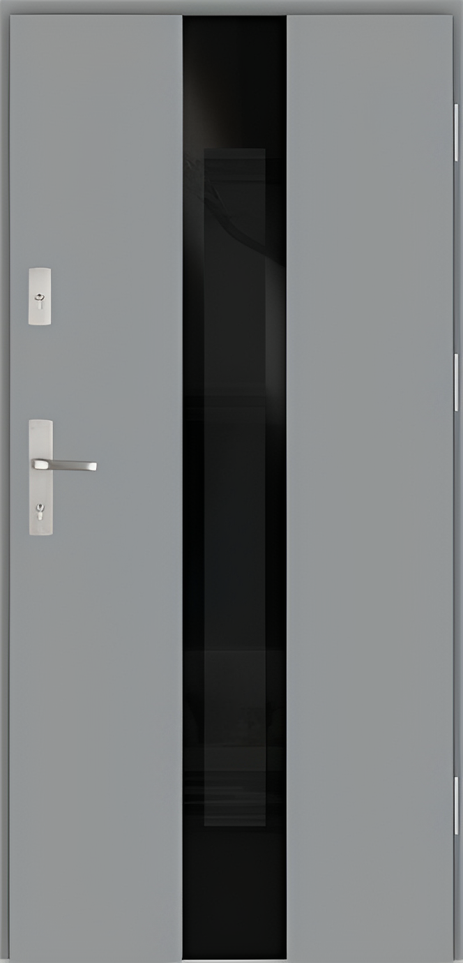 Drzwi zew. stalowe WIKĘD GLASS LOFT GL01