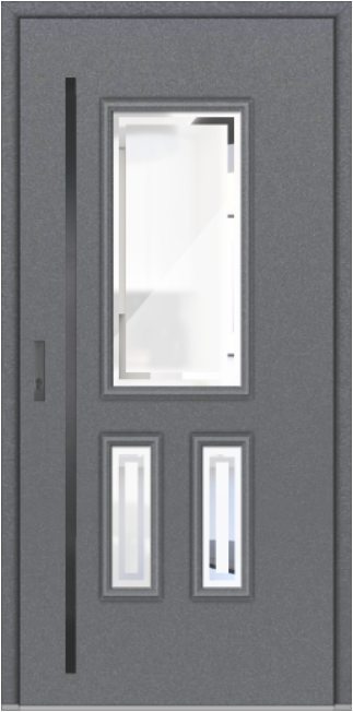 Drzwi zew. stalowe WIKĘD ROYAL RL3a