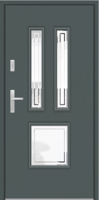 Drzwi zew. stalowe WIKĘD ROYAL RL4a