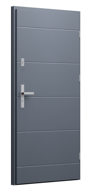 Drzwi zew. stalowe WIKĘD - BASIC Tłoczone