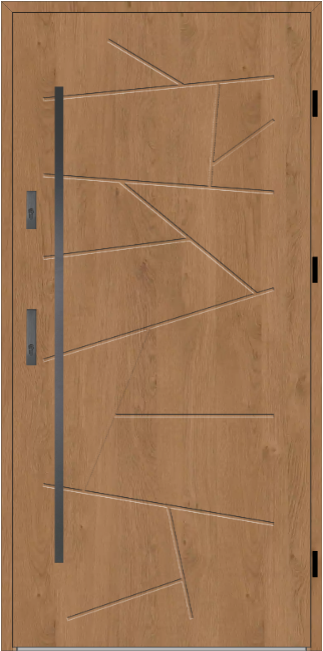 Drzwi zew. stalowe WIKĘD - WZÓR 43A