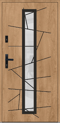 Drzwi zew. stalowe WIKĘD - WZÓR 48