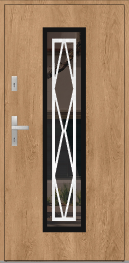 Drzwi zew. stalowe WIKĘD - WZÓR 47