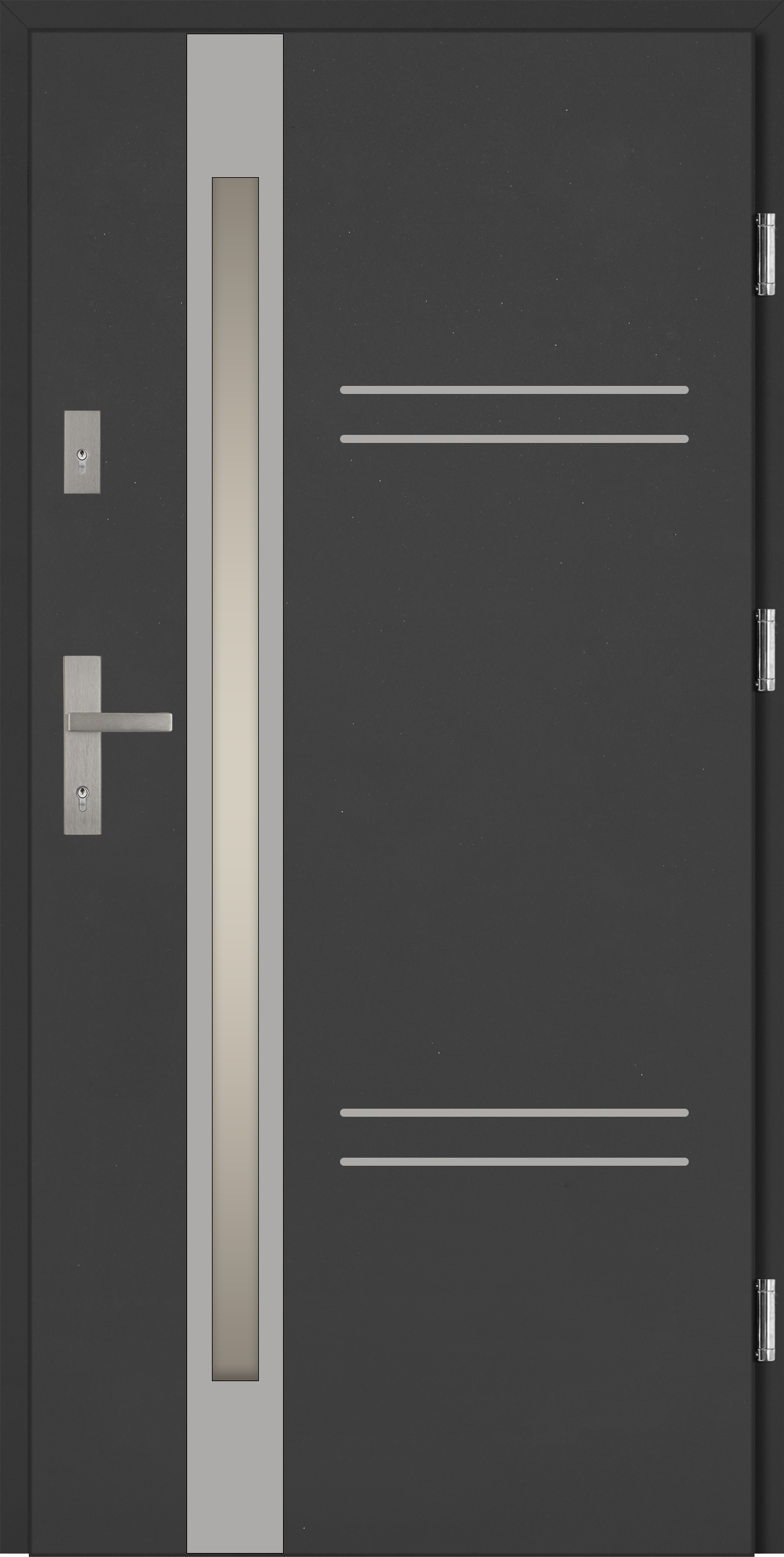 Drzwi zew. stalowe Blas - Slim 1 SZYBKA REALIZACJA