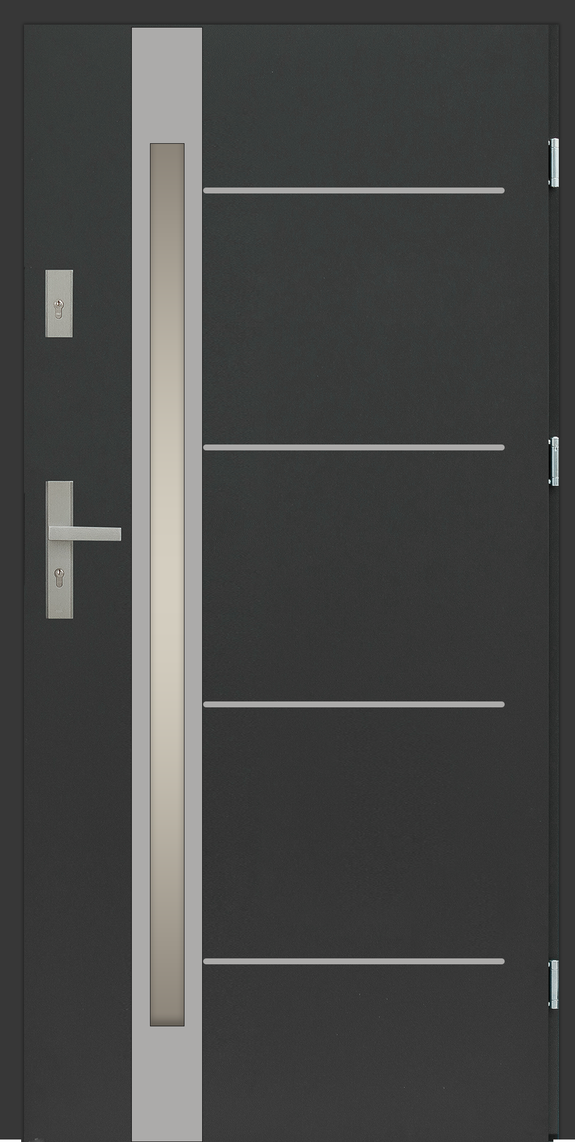 Drzwi zew. stalowe Blas - Daro 1 SZYBKA REALIZACJA