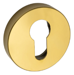 Szyld dolny okrągły SC/BSC na wkładkę - Alubrass