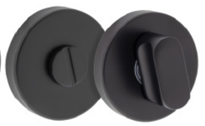 Szyld dolny okrągły S/CZ WC - Alubrass