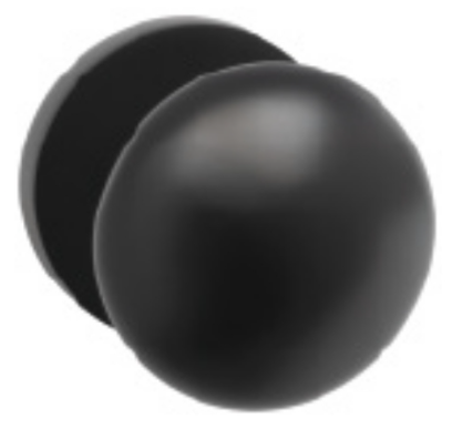 Gałka Alubrass jednostronna