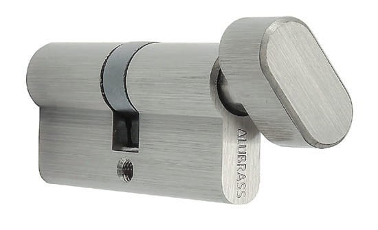 Wkładka z gałką - Alubrass