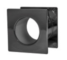 Alubrass - Tuleje wentylacyjne kwadratowe PCV O40