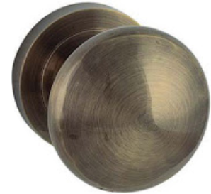 Gałka Alubrass jednostronna