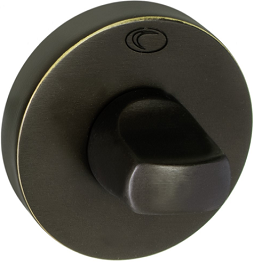 Szyld dolny okrągły WC - Convex