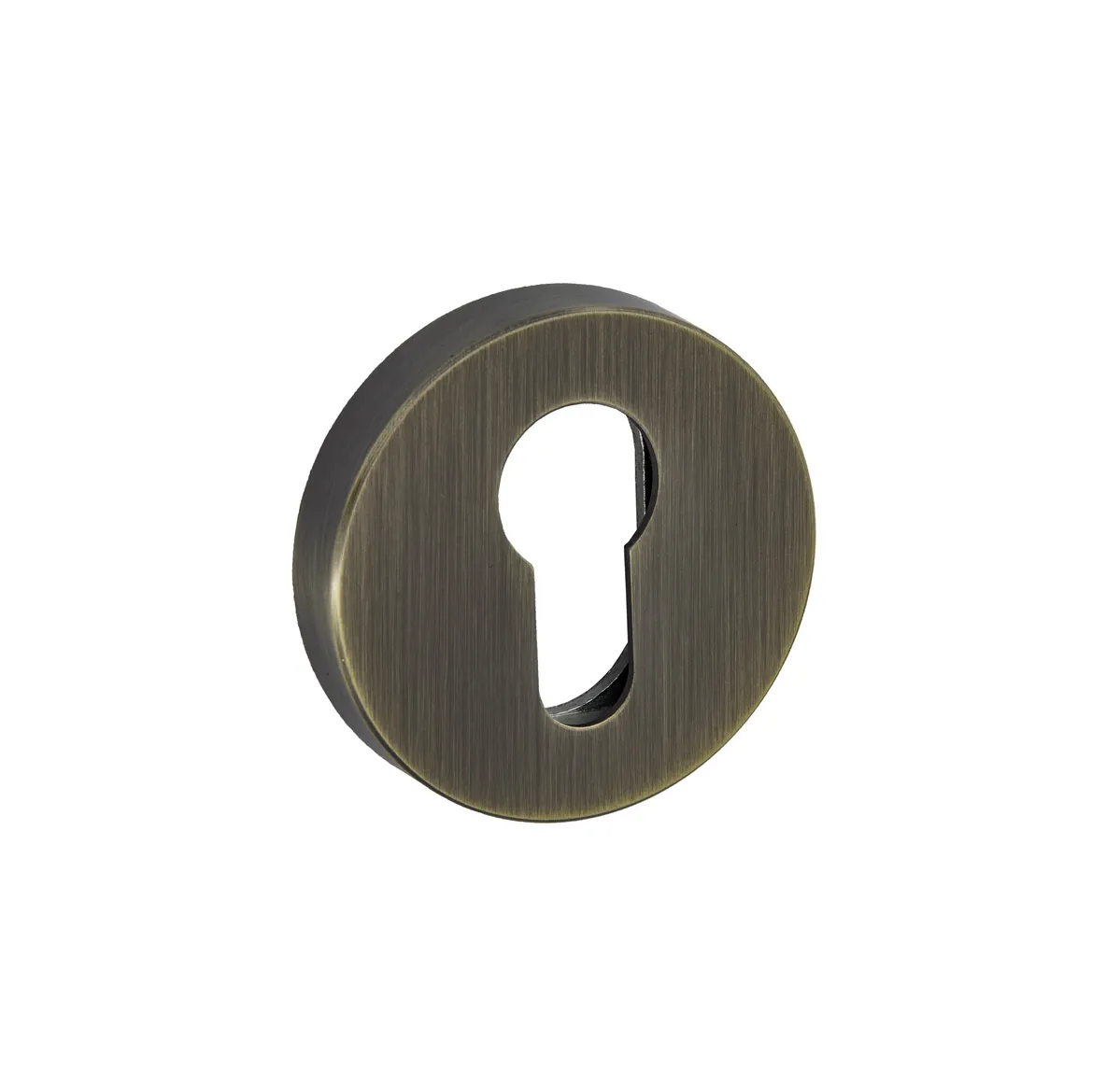 Szyld dolny okrągły SC/BSC na wkładkę - Alubrass