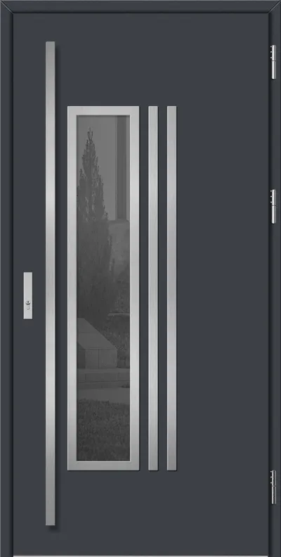 Drzwi zew. stalowe ERKADO - Utrecht 4
