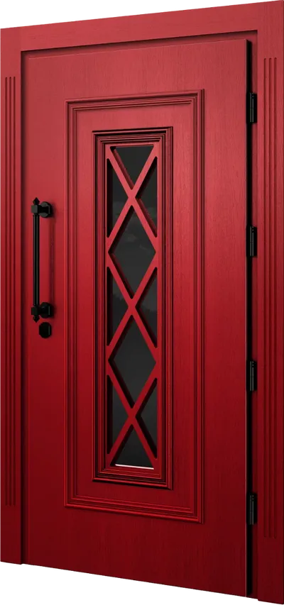 Drzwi zew. drewniane Barański Elegant DB 761