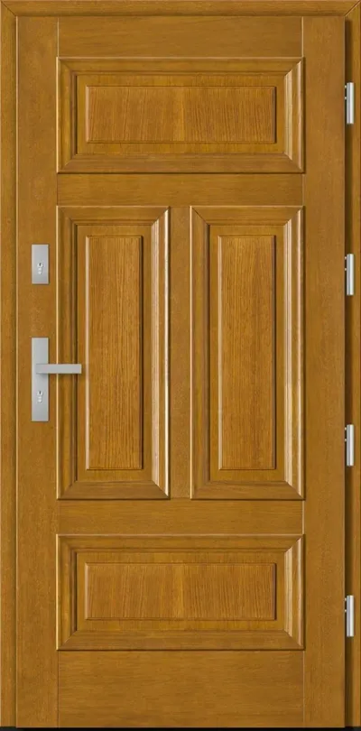 Drzwi zew. drewniane Barański Elegant DB 752