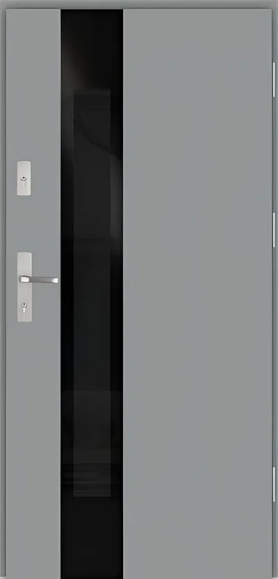 Drzwi zew. stalowe WIKĘD GLASS LOFT GL01A