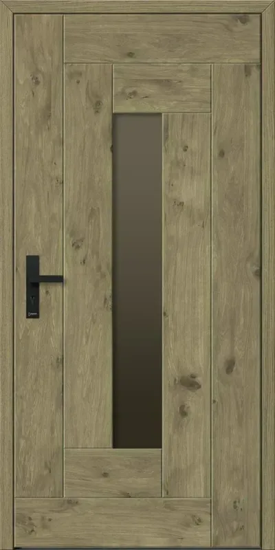 Drzwi zew. drewniane Barański Maverick DB 617