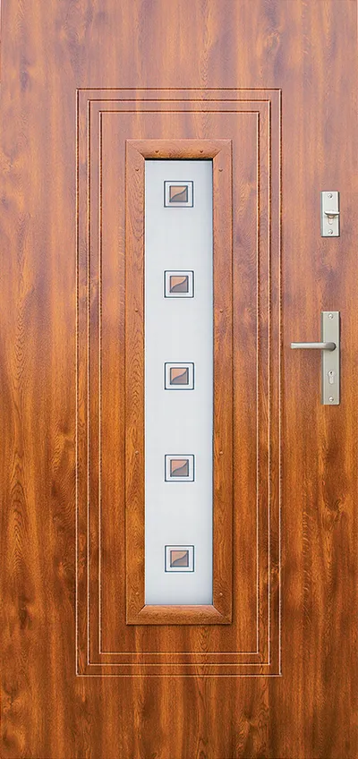 Drzwi zew. stalowe WIKĘD - WZÓR 6