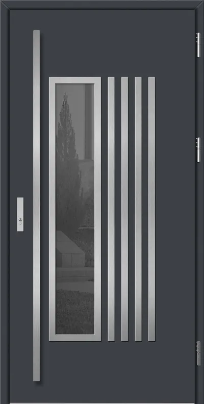 Drzwi zew. stalowe ERKADO - Utreht 5