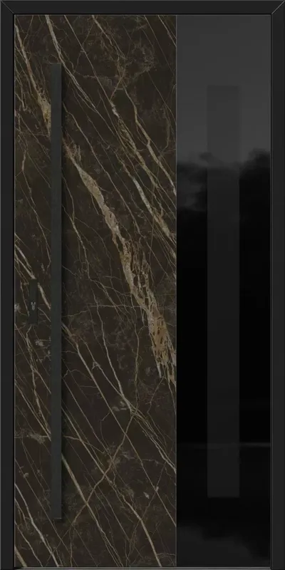 Drzwi zew. drewniane Barański Prestige DB 423