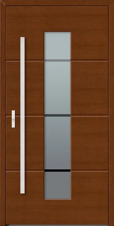 Drzwi zew. drewniane Barański Simple DB 205