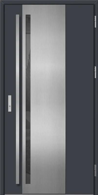 Drzwi zew. stalowe ERKADO - Lahti 1