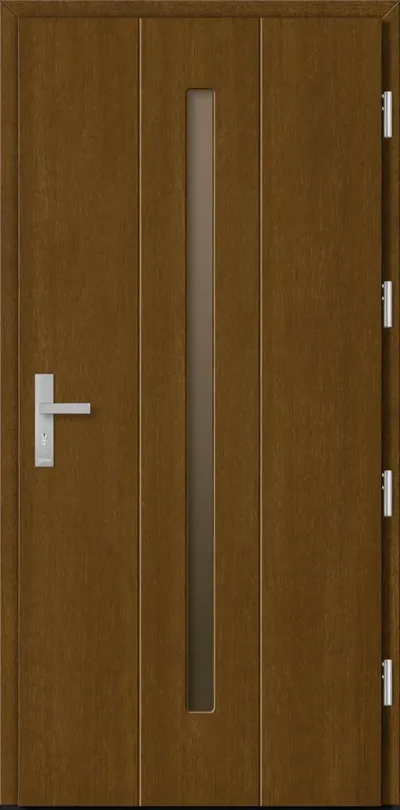 Drzwi zew. drewniane Barański Simple DB 230