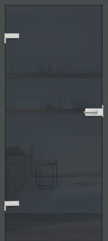 Drzwi wew. szklane Erkado GRAF 26 DARK GREY