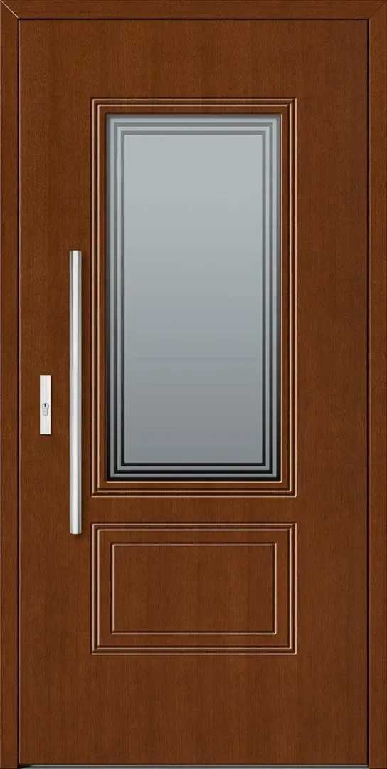 Drzwi zew. drewniane Barański Simple DB 228