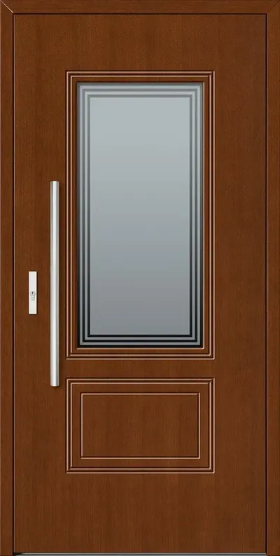 Drzwi zew. drewniane Barański Simple DB 228